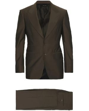 Tom Ford Single-Breasted Suit - Grey