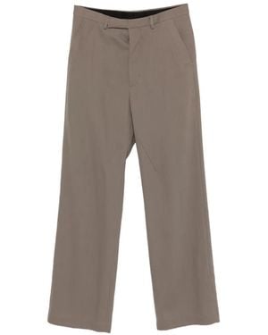 Rick Owens Pantalon De Costume À Poches Latérales Geth - Grey