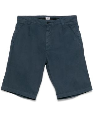C.P. Company Cotton Bermuda Shorts - Blue