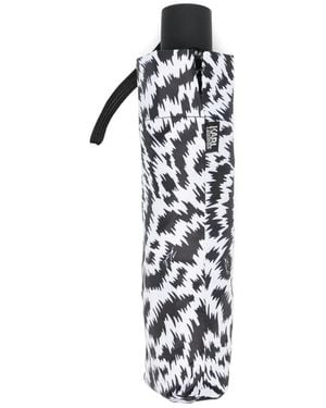 Karl Lagerfeld Paraplu Met Dierenprint - Wit