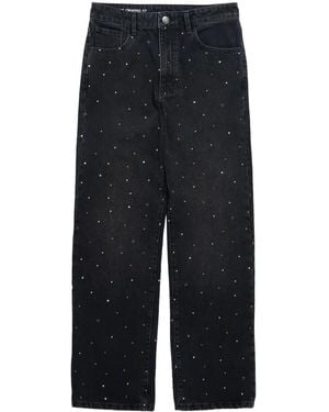 Bimba Y Lola Stud-Embellished Jeans - Blue
