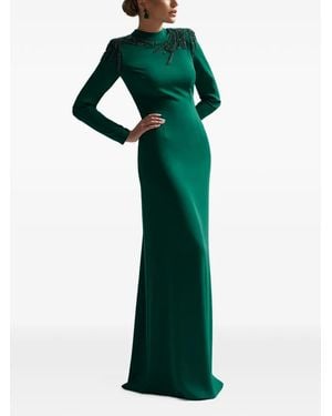 Cristallini Nemesis Maxi Dress - Green