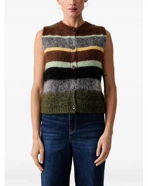 Mos Mosh Mmesti Sleeveless Cardigan - Black