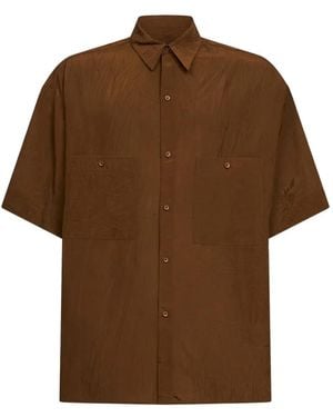 Uma Wang "Teorya Alghero" Top - Brown