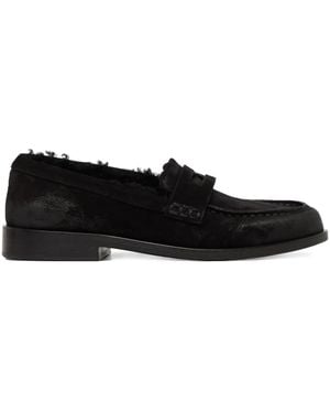 Marsèll Mocasso Leather Loafers - Black