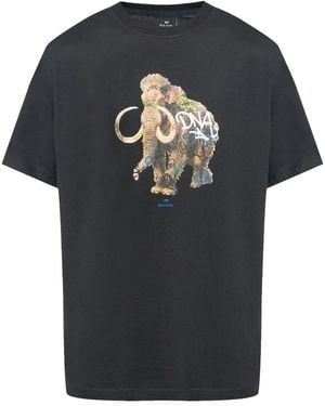 Paul Smith グラフィティ Tシャツ - ブラック