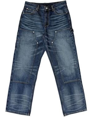 Babylon LA Jeans Mit Verstärktem Knie - Blau