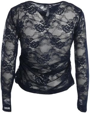 Significant Other Nida Cross-Necklace Top - Blue
