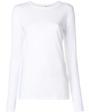 Rag & Bone Slim-Fit Longsleeved T-Shirt - White