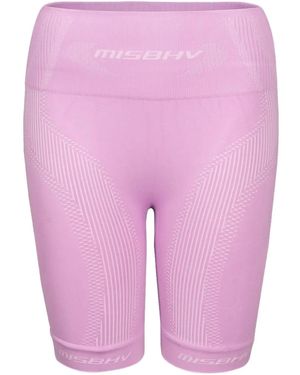 MISBHV Shorts mit Jacquard-Logo - Pink