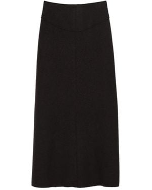 Lanvin High-Waisted Skirt - Black