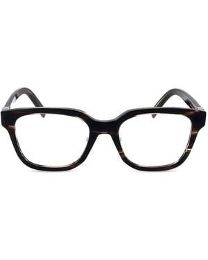 Givenchy Occhiali Squadrati - Marrone