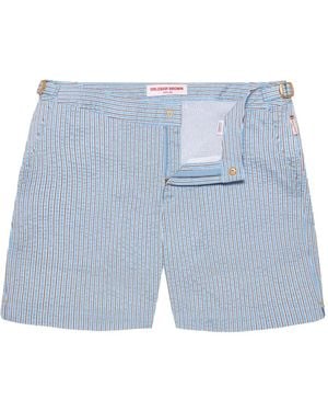 Orlebar Brown Striped Swim Shorts - Blue