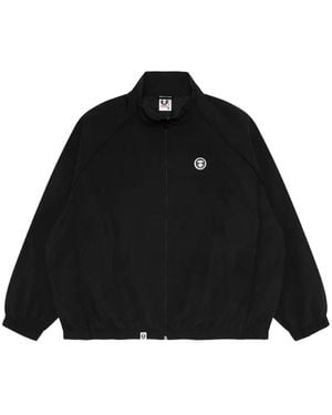 Aape By A Bathing Ape Aapenow Moonface Track Jacket - Black