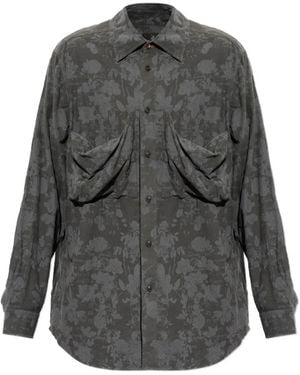 Vivienne Westwood Achilles Floral-Print Shirt - Grey