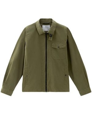 Woolrich Cotton Jacket - Green
