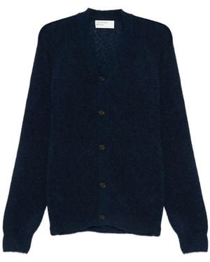 Universal Works Wool Cardigan - Blue