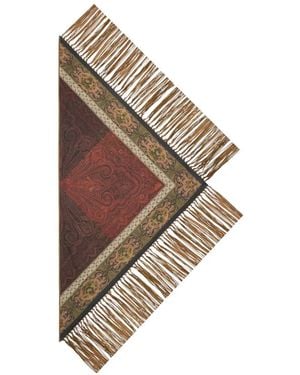 Pierre Louis Mascia Pankake Shawl Scarf - Metallic