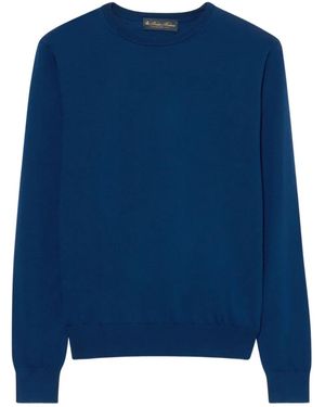 Brooks Brothers Pullover Mit Rundem Ausschnitt - Blau