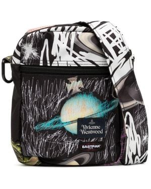 Vivienne Westwood X Eastpak The One Schultertasche - Schwarz