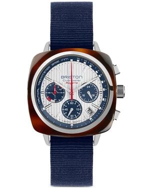 Briston Clubmaster Regatta 42Mm Watch - Blue