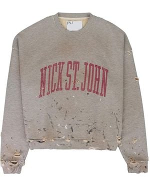 PALY Nick St. John Sweatshirt - Grey