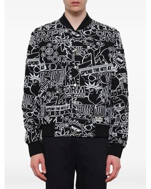 KENZO Storm Flyer Bomber Jacket - Black