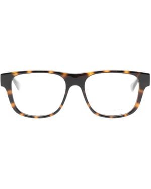 Gucci Tortoiseshell-Effect Glasses - Brown