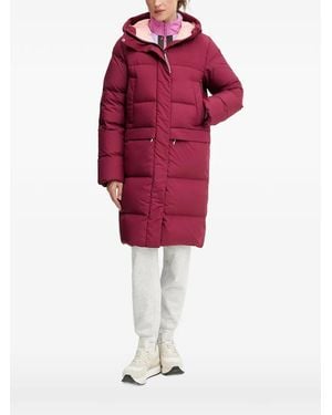 Peak Performance Hooded Padded Jacket - Red