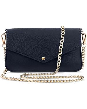 Apatchy London Pochette Munro En Cuir - Blue