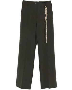 Circus Hotel Pantalon À Ornements - Gris