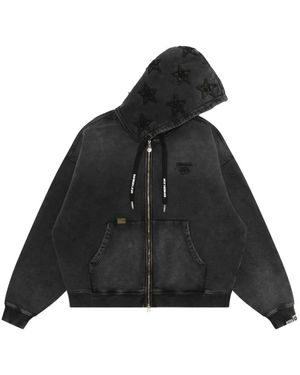 Aape By A Bathing Ape Moonface Zip Hoodie - Black