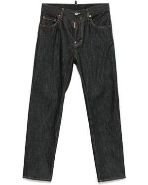DSquared² コントラストステッチ ジーンズ - グレー