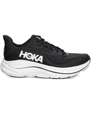 Hoka One One Clifton 10 Trainers - Black