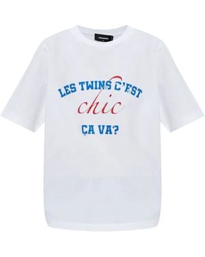 DSquared² グラフィック Tシャツ - ホワイト