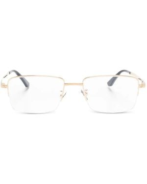 Cartier Rectangle-Frame Glasses - Natural