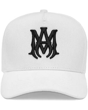 Amiri Embroidered Canvas Hat - Grey