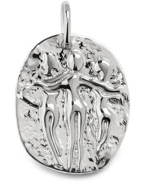 Monica Vinader Collier À Pendentif Sisterhood - Gris