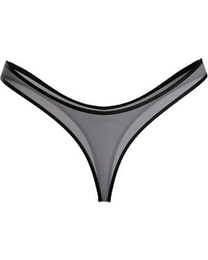 Maison Close La Parisienne Thong - Gray