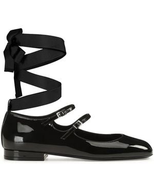 Sergio Rossi Si Rossi フラットシューズ - ブラック