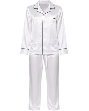 Dolce & Gabbana Long-Sleeves Pyjamas - White
