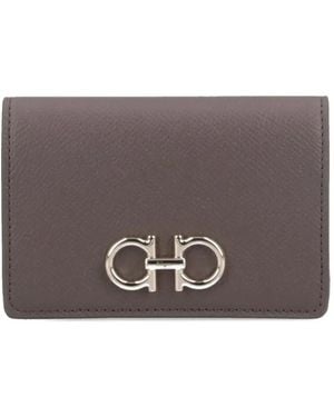 Ferragamo Gancini Portemonnaie - Grau