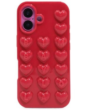 Bimba Y Lola Shiny- Iphone 16 Silicone Case - Red