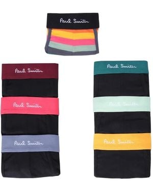 Paul Smith Gestreifte Boxershorts - Weiß