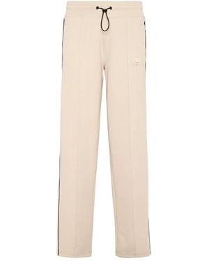 Philipp Plein Straight-Leg Track Trousers - Natural
