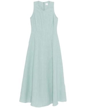 Eleventy Sleeveless A-Line Dress - Blue