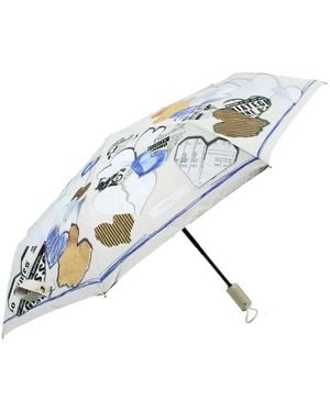 Moschino Ombrello Con Stampa - Metallizzato