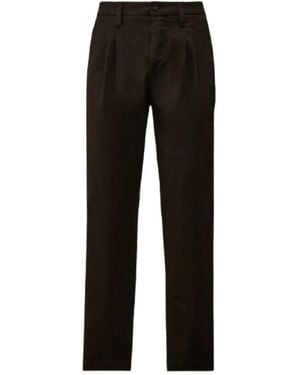 C.P. Company Pleated Pocket Trousers - Black
