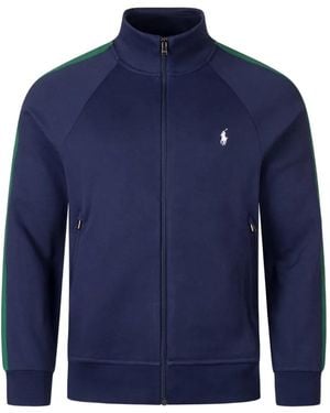 Polo Ralph Lauren Logo-Embroidered Track Jacket - Blue