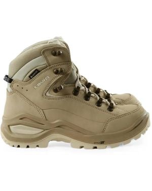 Lowa Renegade Evo Gtx Lace-Up Leather Ankle Boots - Natural